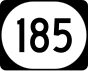 Kentucky Route 185 marker