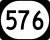 Kentucky Route 576 Markierung