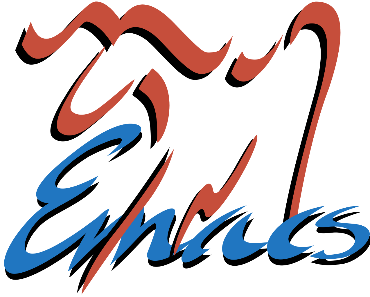 Logotyp för Emacs