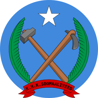 <span class="mw-page-title-main">Somali Revolutionary Socialist Party</span> 1976–1991 ruling party of Somalia