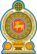 Emblem of Sri Lanka.