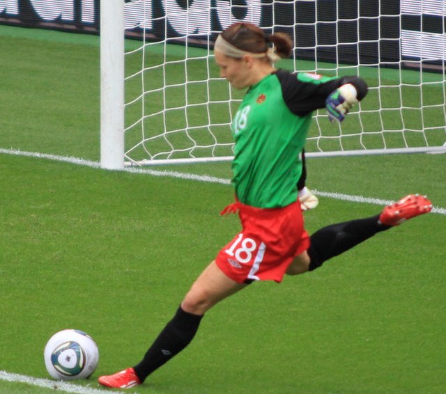 McLeod at the 2011 FIFA Women's World Cup in Germany, July 2011