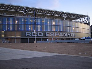 The stadium on the opening day