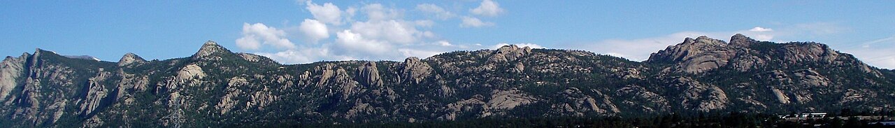 Lumpy Ridge from Estes Park, Colorado