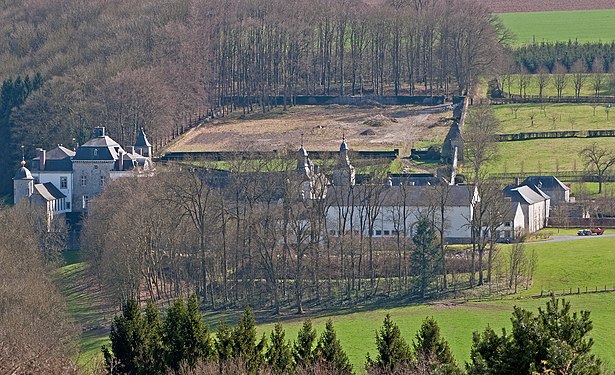 Fanson castle in Ferrières, Wallonia, Belgium