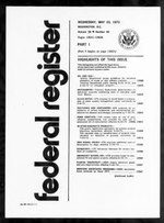 Fayl:Federal Register 1973-05-23- Vol 38 Iss 99 (IA sim federal-register-find 1973-05-23 38 99).pdf üçün miniatür