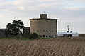 Exterior shot of the Felker Round Barn in Mt. Morris Township, Mt. Morris, Illinois, USA.