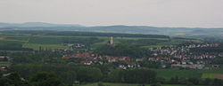 Panorama of Felsberg