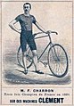 Charron mit Rennrad 1891