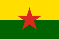 Flagge des militärischen Arms ARGK und HPG