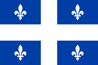 <span class="mw-page-title-main">Flag of Quebec</span> Flag of the Canadian province of Quebec