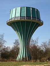 The Mürwik Water tower in the Volkspark