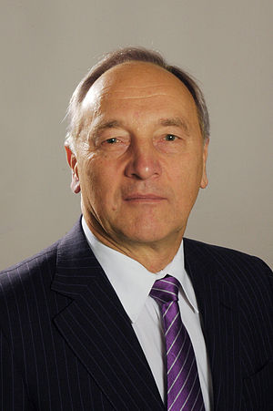 Latvian President Andris Bērziņš
