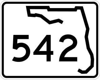 <span class="mw-page-title-main">Florida State Road 542</span> State highway in Florida, United States