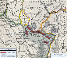 Map of the Prussian and German offensives, 5-6 August 1870 FrancoPrussianWar5to6Aug1870.jpg