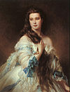 Franz Xaver Winterhalter Portret Madame Barbe autorstwa Rimsky-Korsakov.jpg