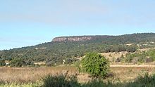 Frog Buttress cliff on Mount French, 2011