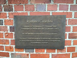 Romano Guardini: Leben, Interdisziplinäre Leistung, Guardini-Lehrstühle