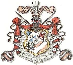 Das Corpswappen der Marchia.