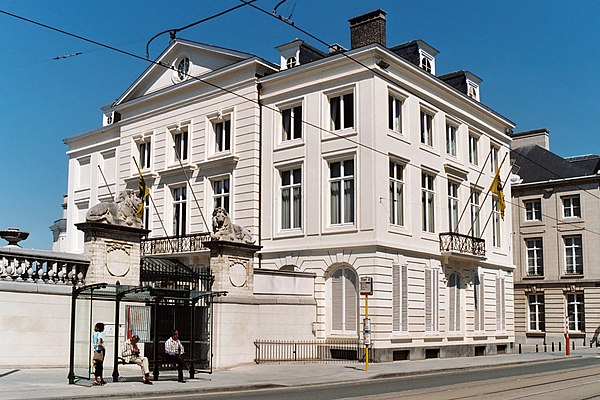 The Errera House, the official residence of the Minister-President of Flanders and his ministers