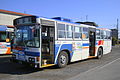 函館市営バス引継車のうち、座席交換の上で郊外・長距離路線に転用された車両 （SK233。現在廃車）