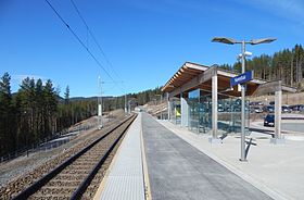 Imagen ilustrativa del artículo de la estación de Harestua