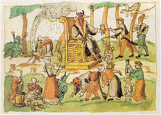 <span class="mw-page-title-main">Witches' Sabbath</span> Gathering of those believed to practice witchcraft