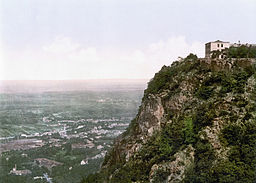 Vy fra Harzbjergene mod Thale, 1900