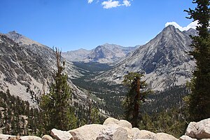 Kalifornien Kings Canyon: Nationalpark in der Sierra Nevada in Kalifornien, Vereinigte Staaten