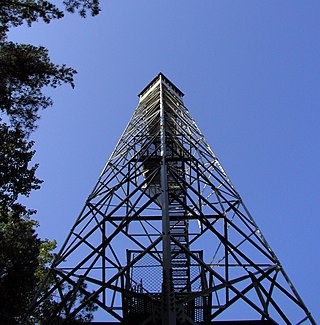 <span class="mw-page-title-main">Hickory Ridge Fire Tower</span> Fire lookout tower in Charles C. Deam Wilderness Area