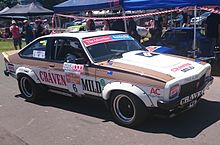 Grice drove a Holden LX Torana SS A9X for Craven Mild Racing from 1977 to 1980. (Car pictured in 2015) Holden Torana SS A9X Craven Mild.JPG