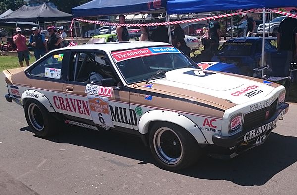 Grice drove a Holden LX Torana SS A9X for Craven Mild Racing from 1977 to 1980. (Car pictured in 2015)