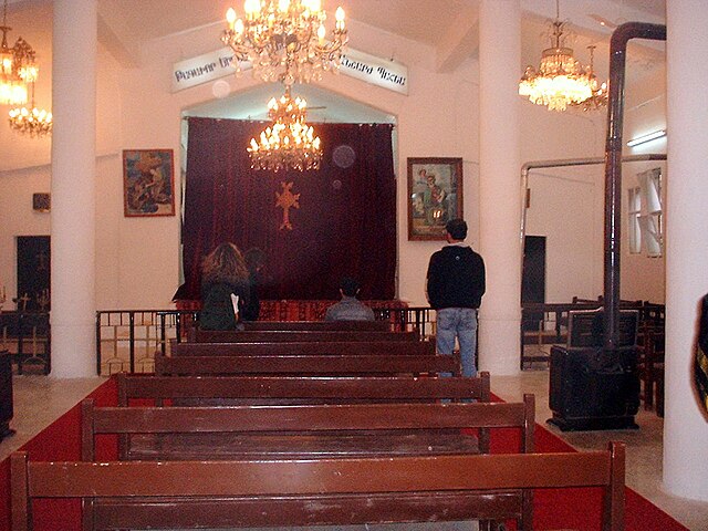 Armenische Heiligkreuz-Kirche in Tall Abyad
