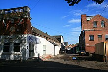 Beeston 2008
insignia high on the left front wall Humber Road Works - geograph.org.uk - 1022574.jpg