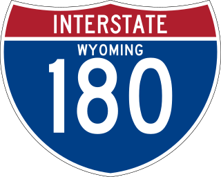 <span class="mw-page-title-main">Interstate 180 (Wyoming)</span> Interstate Highway in Cheyenne, Wyoming, United States