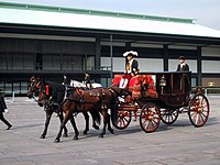 Ambassador on his way to the Imperial Palace, 2005