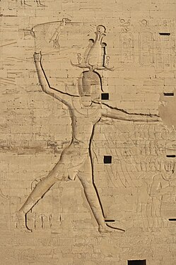 Tempel Edfu in Ägypten.