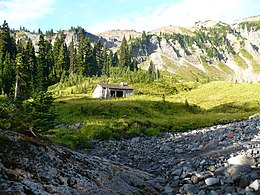 Illustrazione del rifugio.