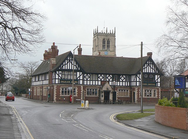 The Ingram Arms & St Lawrence's Church