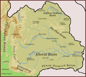 Mapa de la región