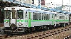 キハ40形との混結運用 （2009年9月 / 小樽駅）