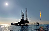 Ölförderung im Kaspischen Meer