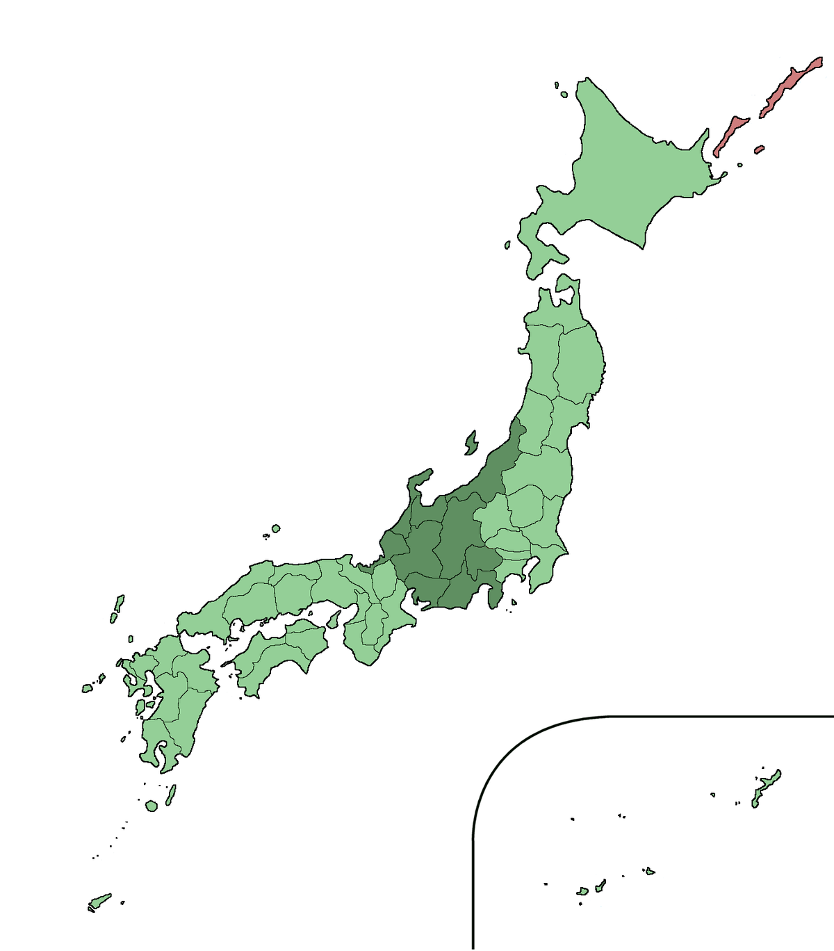 中部地方 Wikipedia