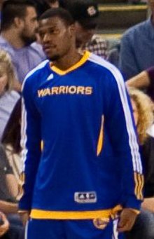 Adrien with the Warriors in April 2011