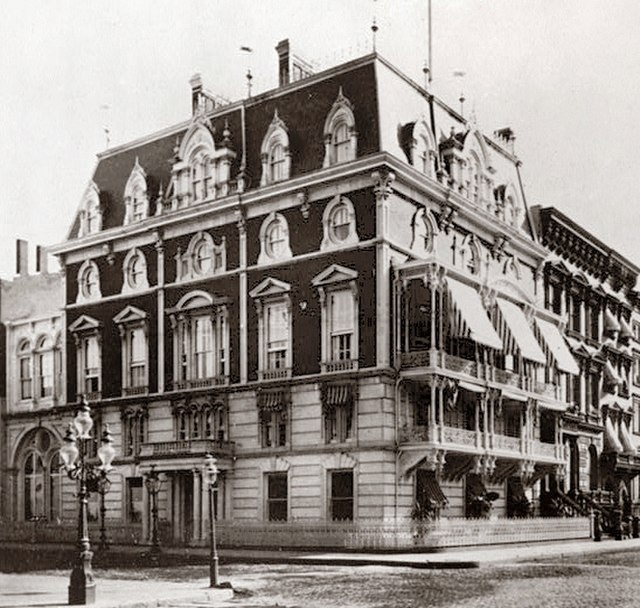 The Jerome Mansion, the second clubhouse of the reorganized University Club