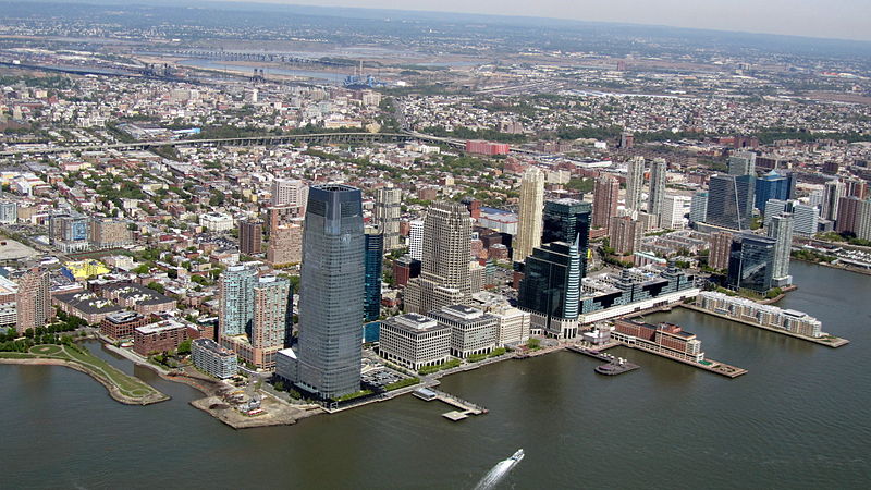 File:Jersey City from a helicopter.jpg