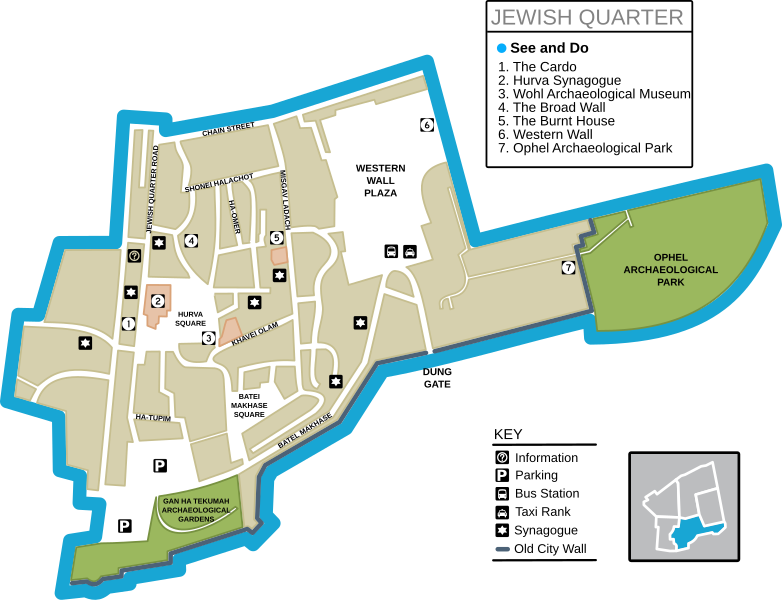 File:Jerusalem Jewish Quarter map.svg