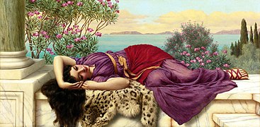 Dolce far niente by John William Godward