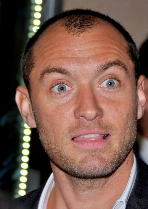 Jude Law in January 2012 at the film's French premiere in Paris