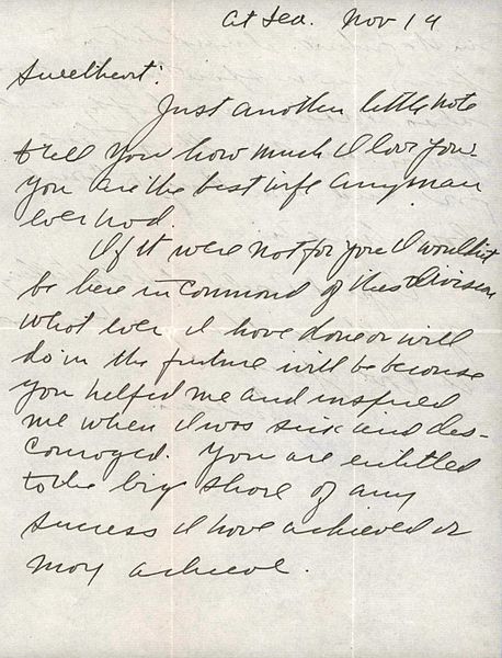 File:Julian Smith to Harriotte Smith Letter, 14 November 1943, Page 1 of 2 (6852366633).jpg